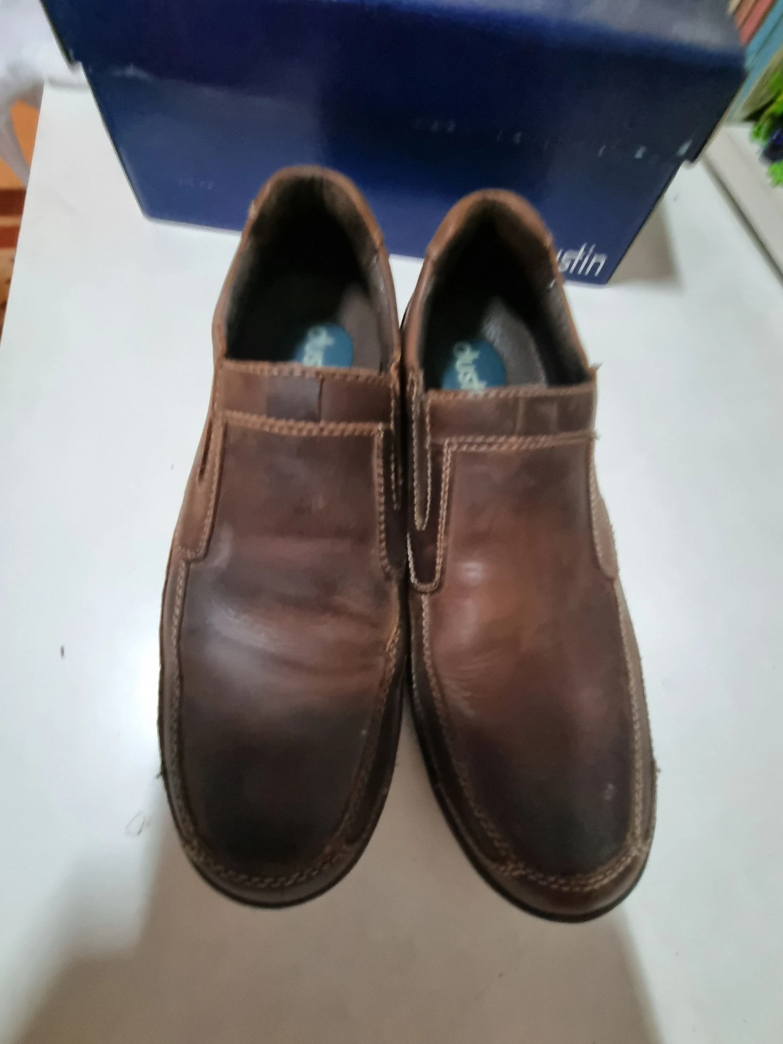 Zapatos Dustin Hombre Marrones Talla 43